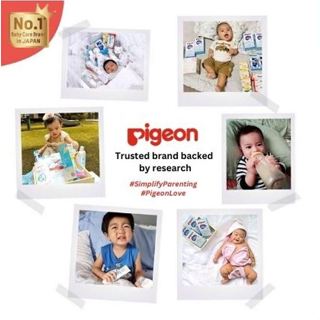 Pigeon Official - RPP Standard Feeding Blue Bottle Slow Flow (S) for newborn, 120ml, anti-colic (P4)