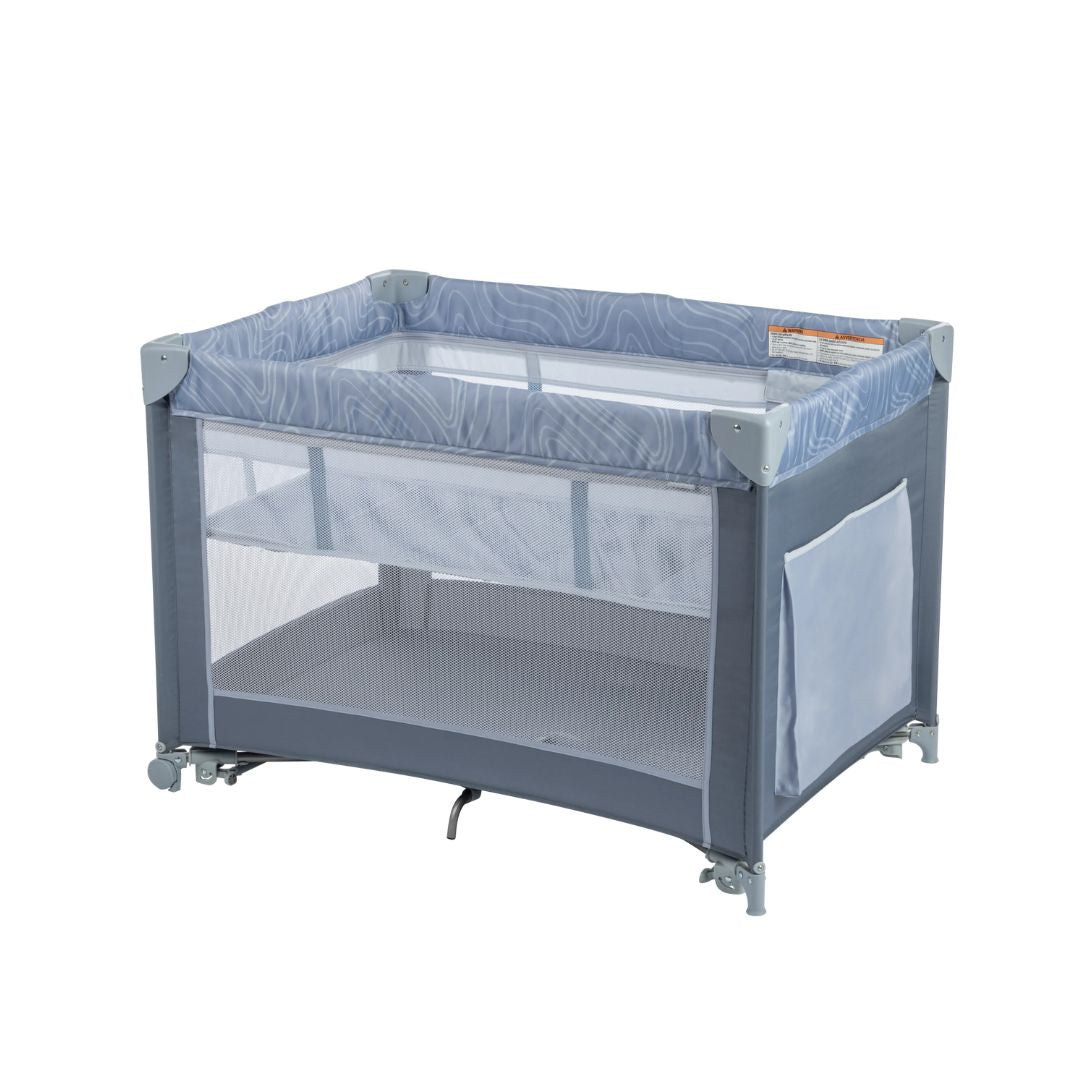 Tiny Love B&W Mobile + Rocking Bassinet with Play Yard Bundle