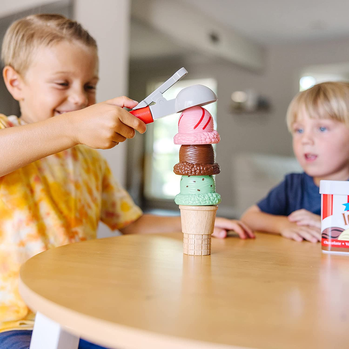 Scoop & Stack Ice Cream Cone Play Set