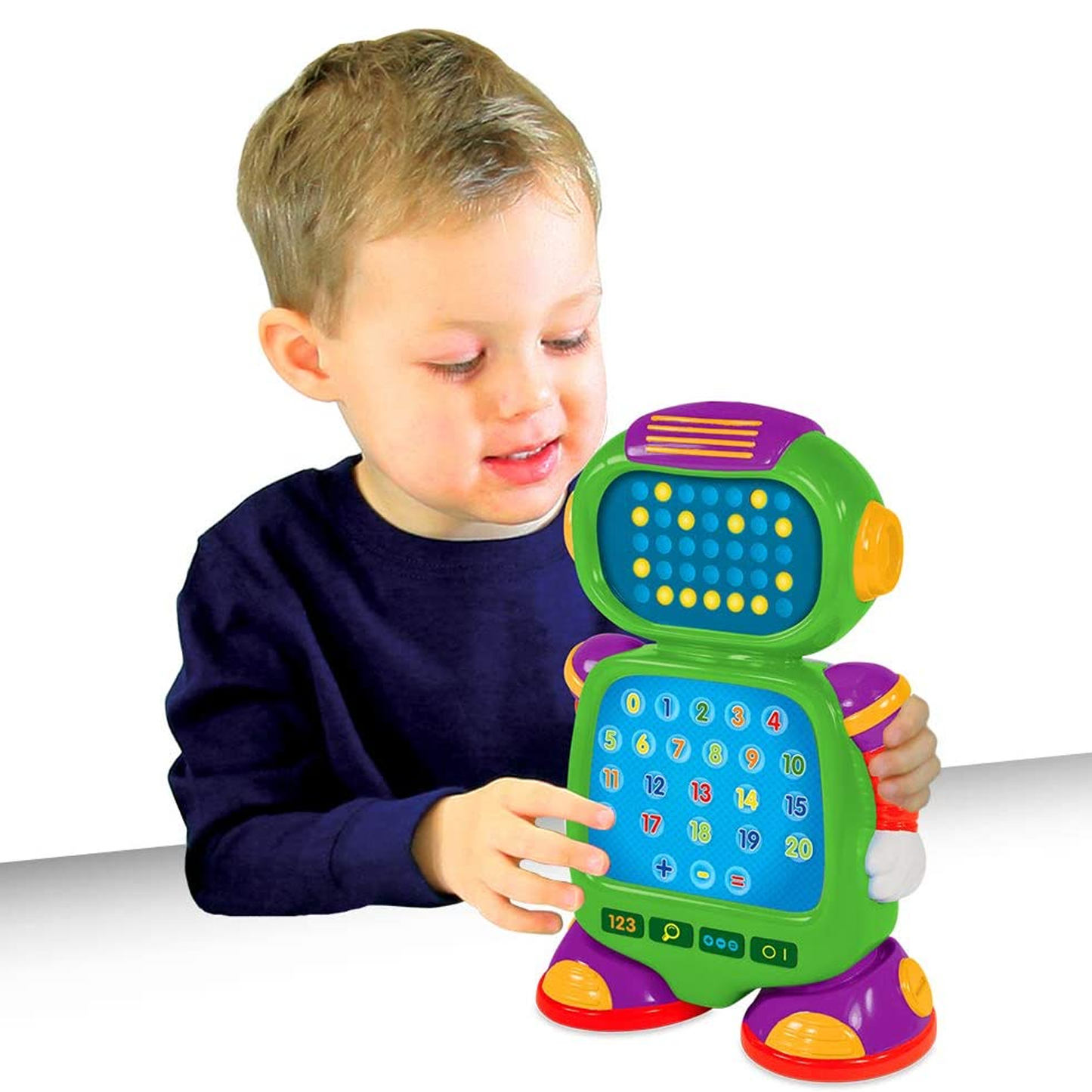 Touch & Learn Number Bot
