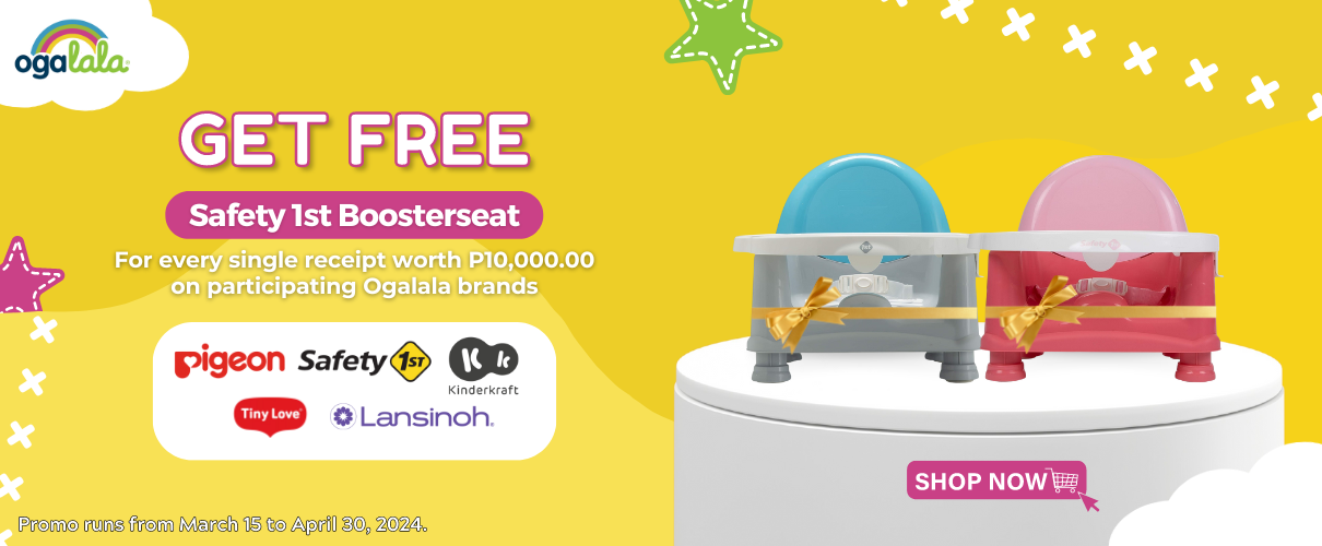 Free Booster Seat (Mar15 to Apr31)