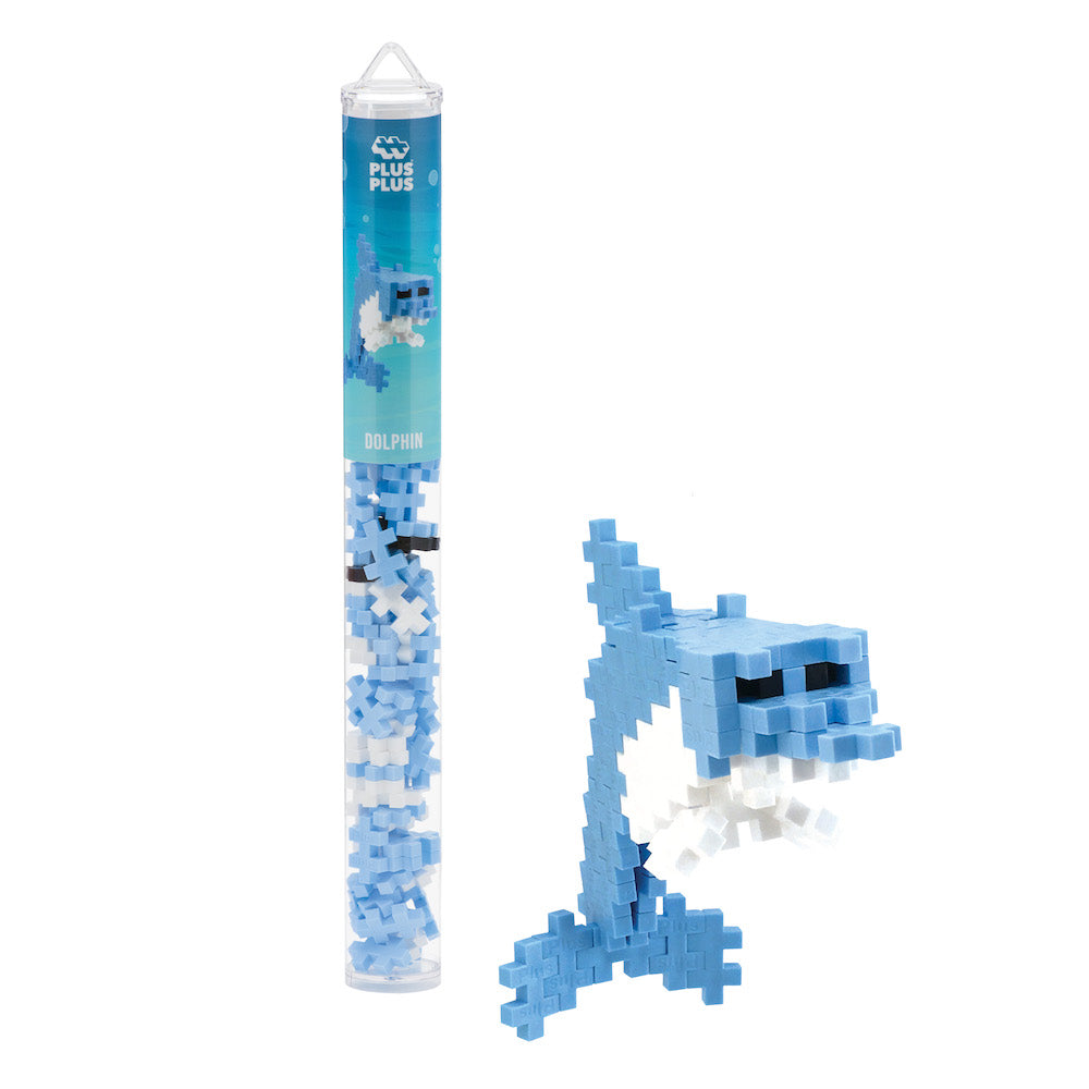 Plus-Plus Dolphin / 100 pcs. Tube