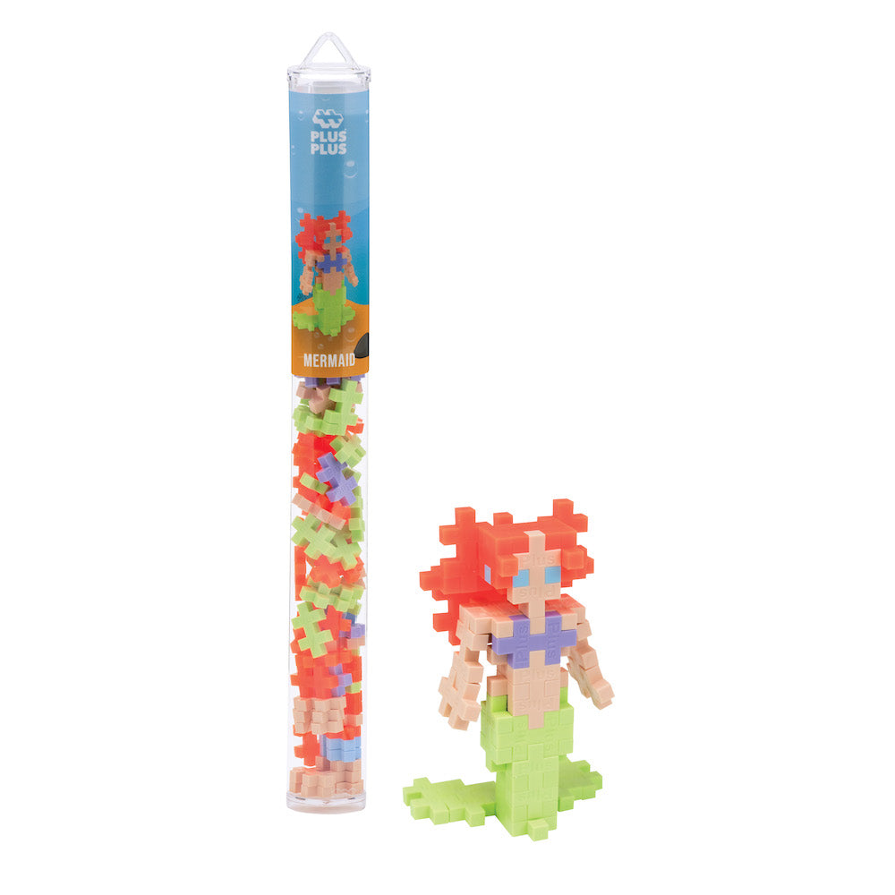 Plus-Plus Mermaid / 100 pcs Tube