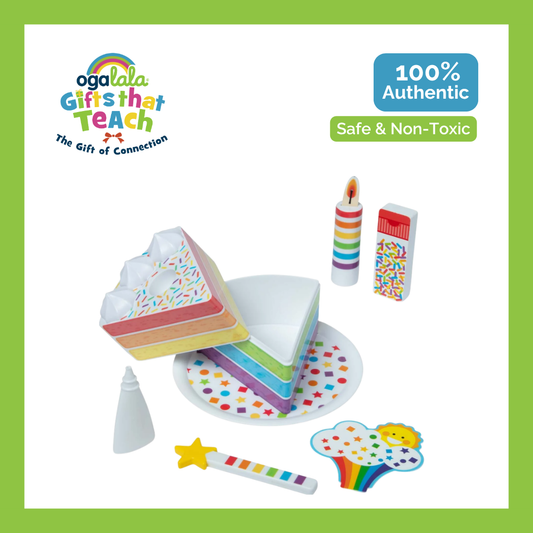 Melissa & Doug Birthday Wish Play Set, wooden, pretend, Montessori, educational, gift for kids