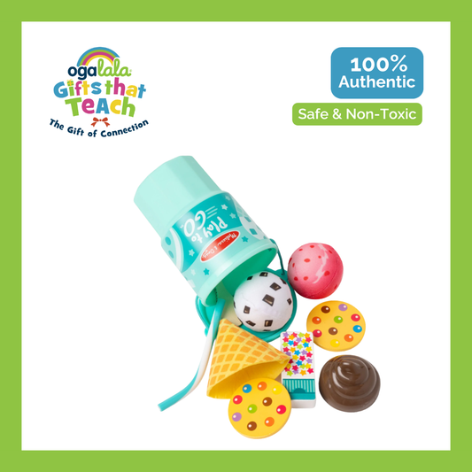 Melissa & Doug Play to Go  Ice Cream Play Set