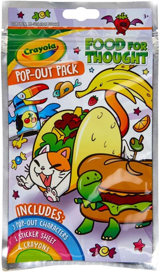 Crayola Pop-out Pack - Food For Thought