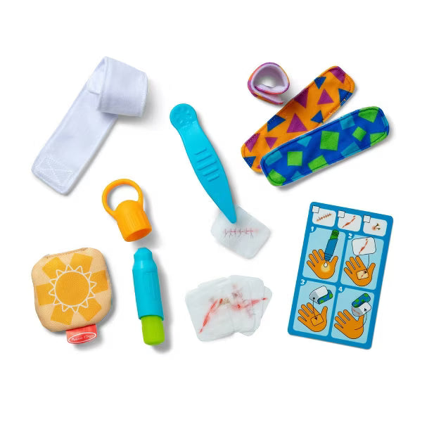 Melissa & Doug Boo-Boos & Bandages Reusable Play Set