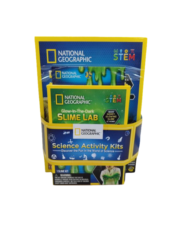 Nat Geo Science Kit 3 - Slime Science + Dino Dig Kit Bundle