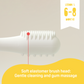 Pigeon Official - Training Toothbrush Set Lesson 1-3, 6-18+ Months, Soft Elastomer Brush Head, Ergonomic handle, BPA Free, Co-developed with Pediatric Dentist, Japan No. 1 Brand