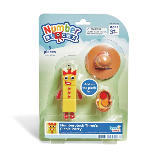 LEARNING RESOURCES NUMBERBLOCK THREE'S PICNIC PARTY