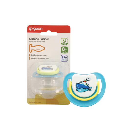PIGEON SILICON PACIFIER STEP 3-SHIP