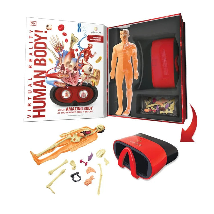 ABACUS VIRTUAL REALITY GOOGLES/ VIEWER HUMAN BODY MODEL KIT