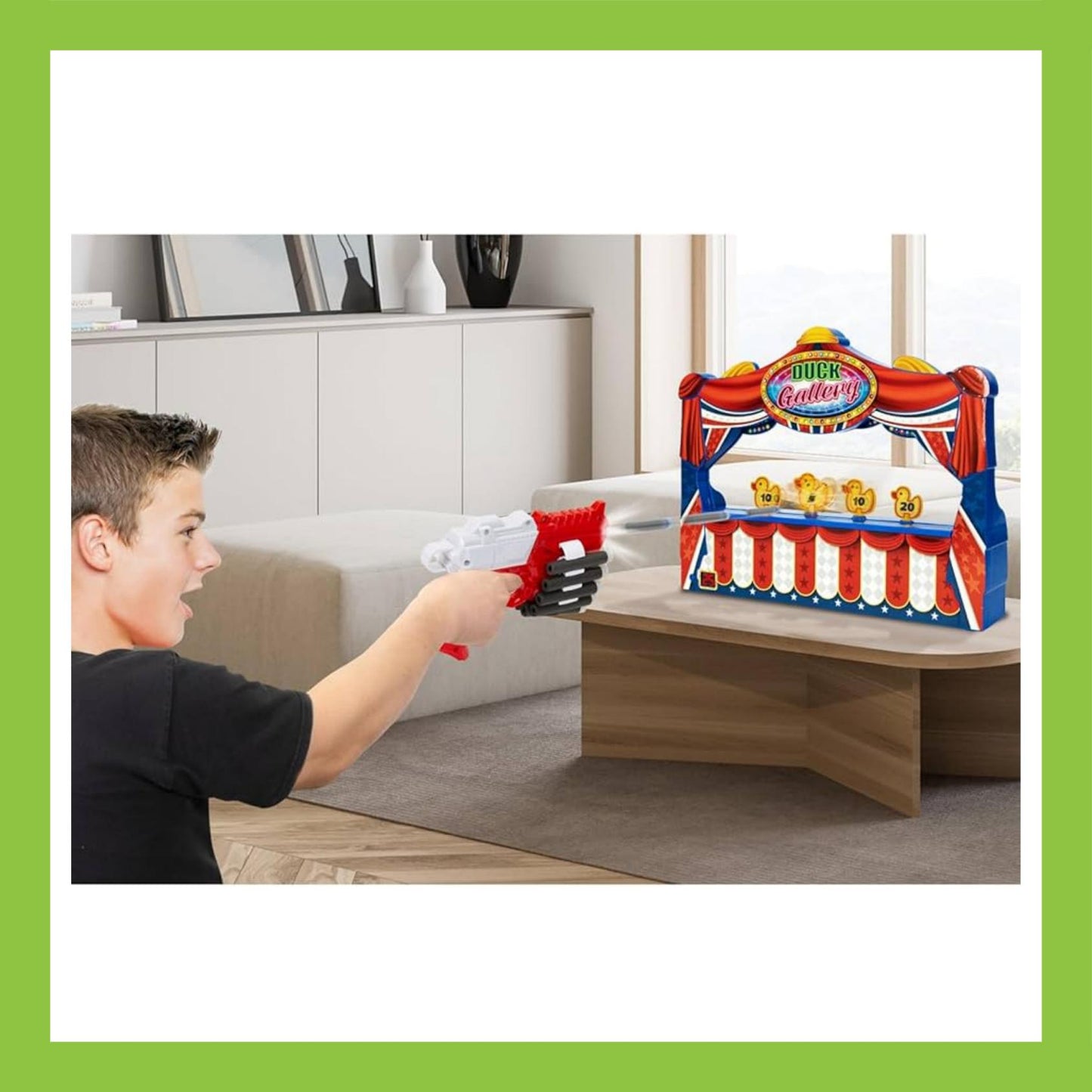 Merchant Ambassador Electronic Arcade Duck Shooting Gallery