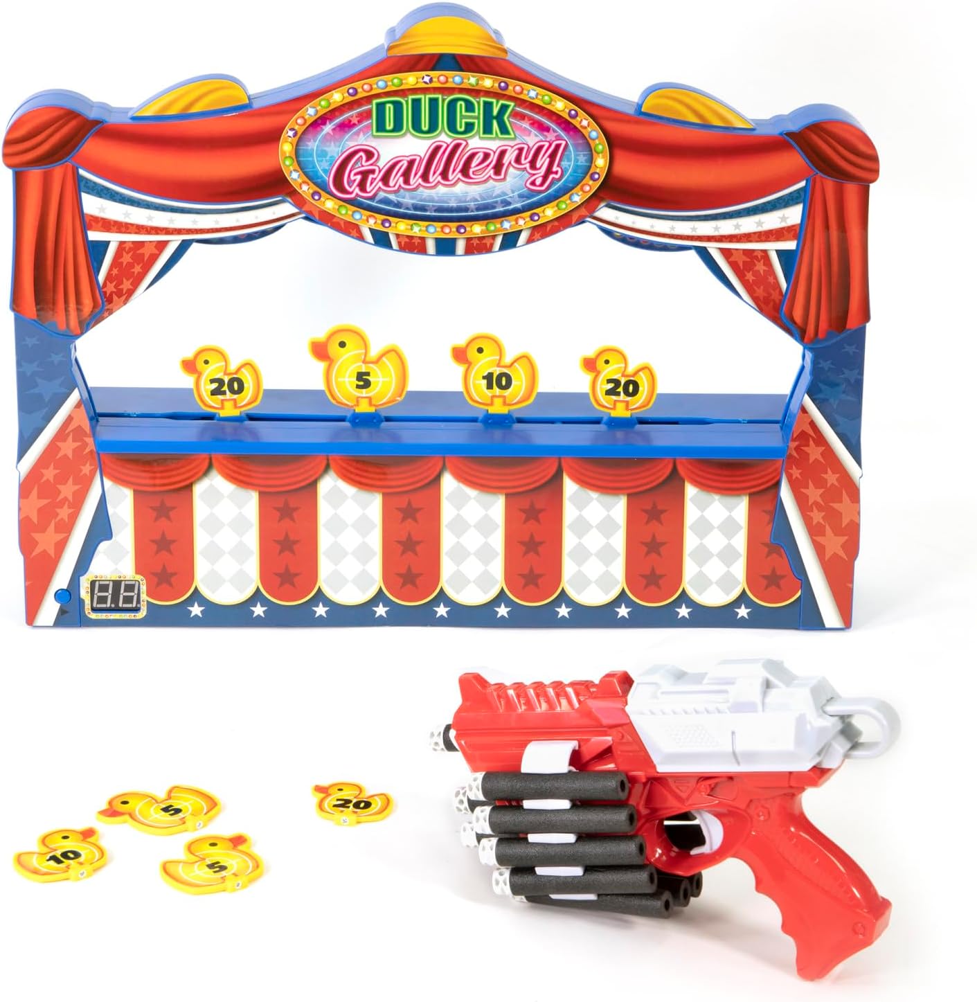 Merchant Ambassador Electronic Arcade Duck Shooting Gallery