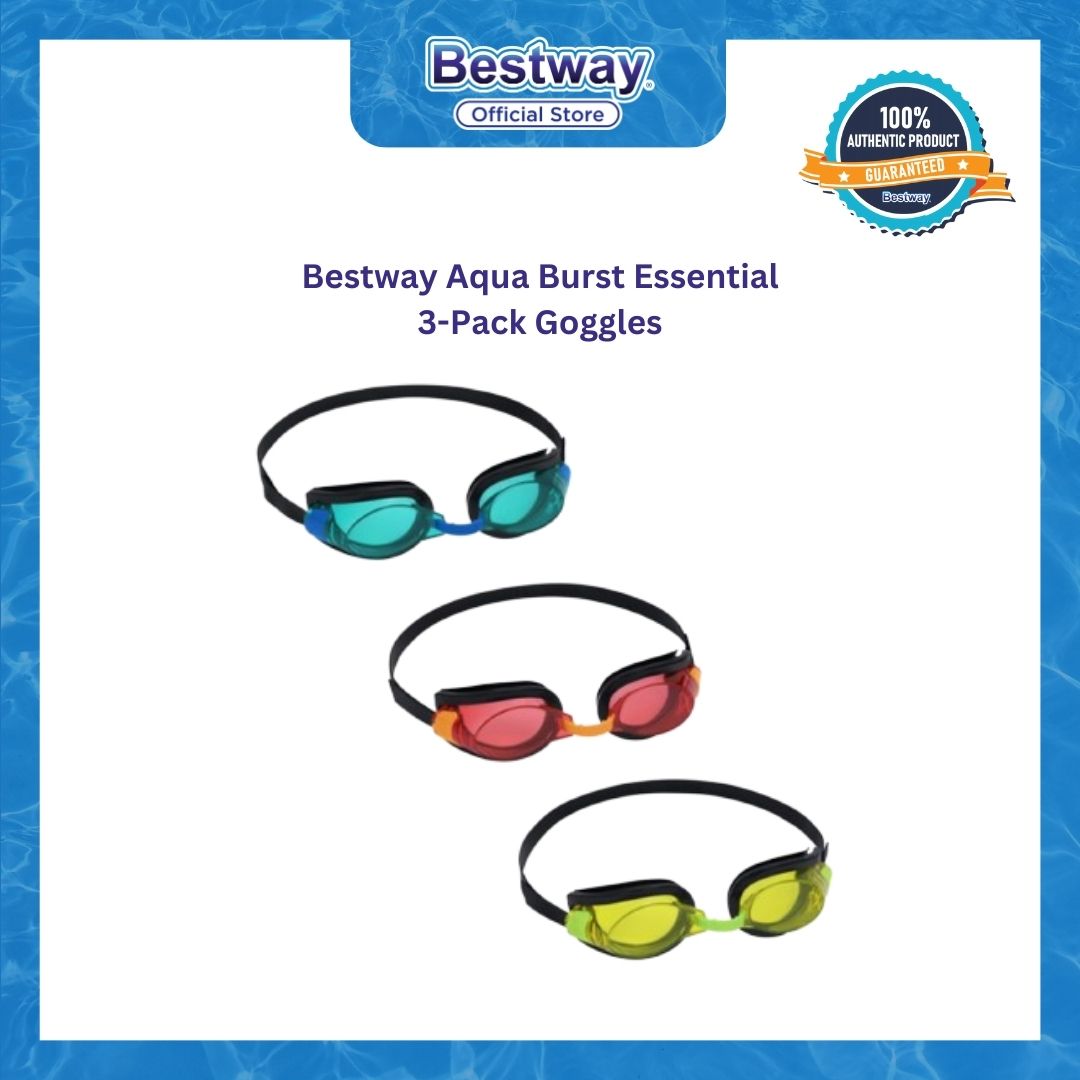 Bestway Aqua Burst Essential II 3-Pack Goggles