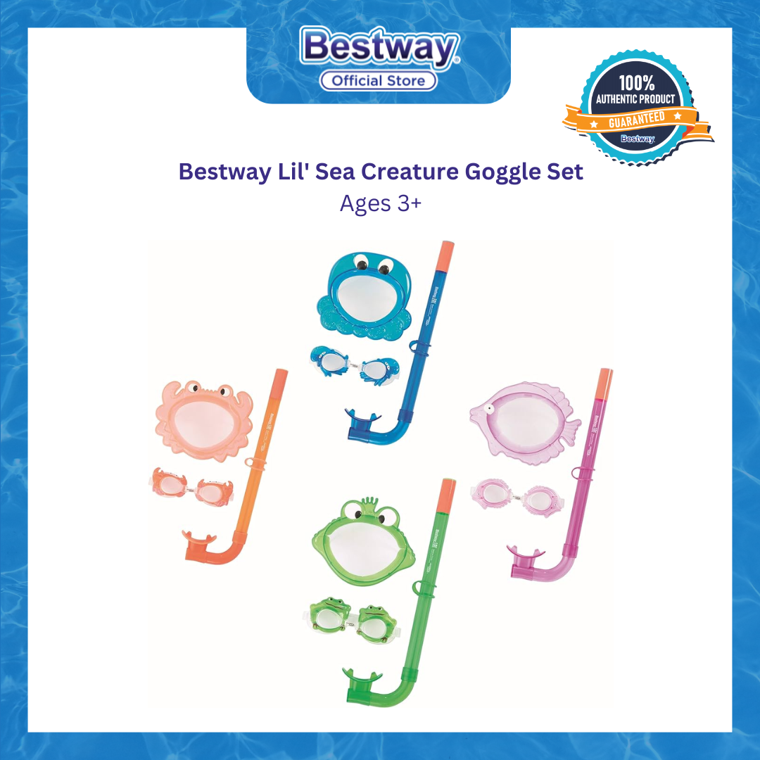 Bestway Lil' Sea Creature Goggle Set