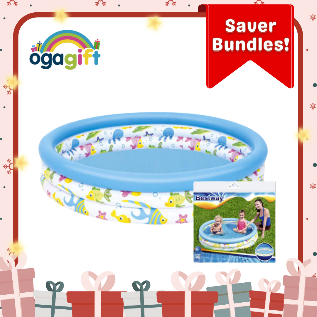 Gift Set - Bestway Pool Play & Melissa & Doug Color Fun Bundle 2