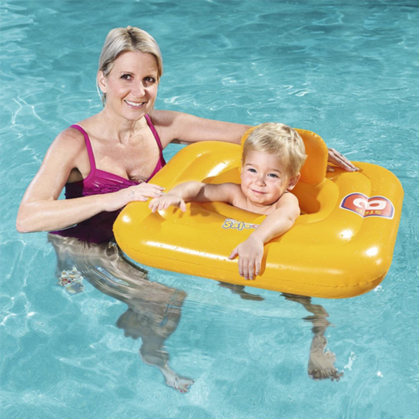 Bestway Square Swim Safe Baby Support Seat (27 inches)