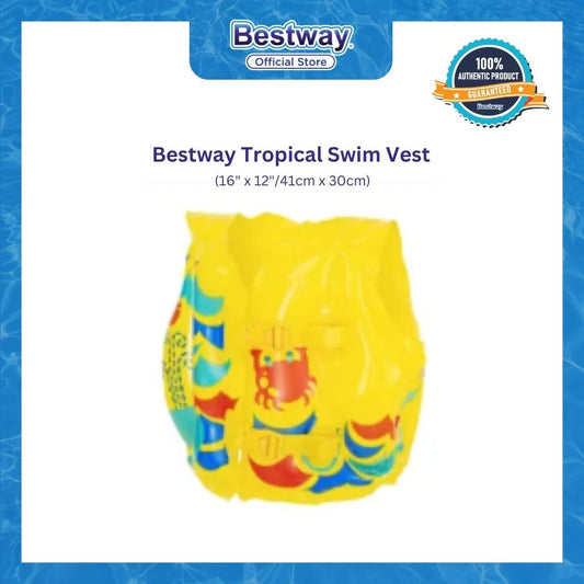 Bestway Tropical Swim Vest 16" x 12"/41cm x 30cm