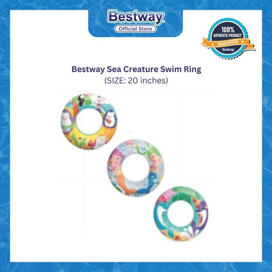 Bestway Sea Creature Swim Ring 20 inches (GWP)