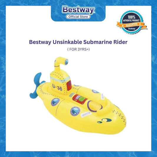 Bestway 65 x 34/1.65m x 86cm Unsinkable Submarine Rider