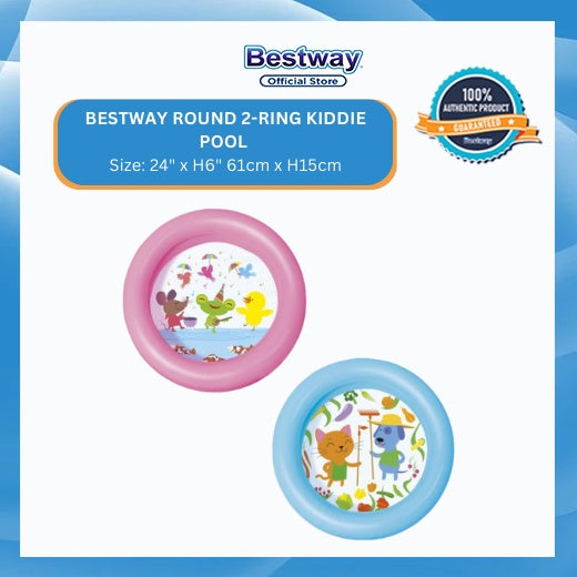 Bestway Round 2-Ring Kiddie Pool