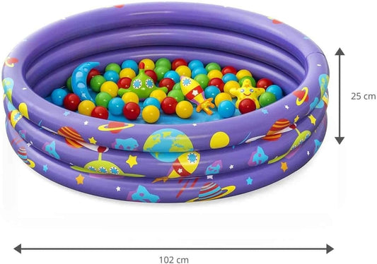 Bestway ?40" x H10"/?1.02m x H25cm Intergalactic Surprise Ball Pit