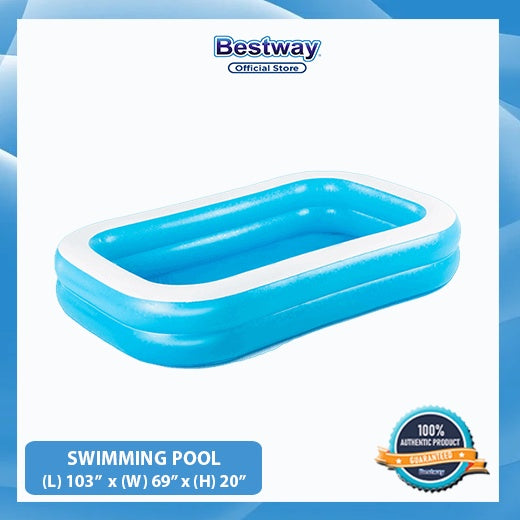 Bestway Swimming Pool (103 inches by 69 inches by 20 inches)