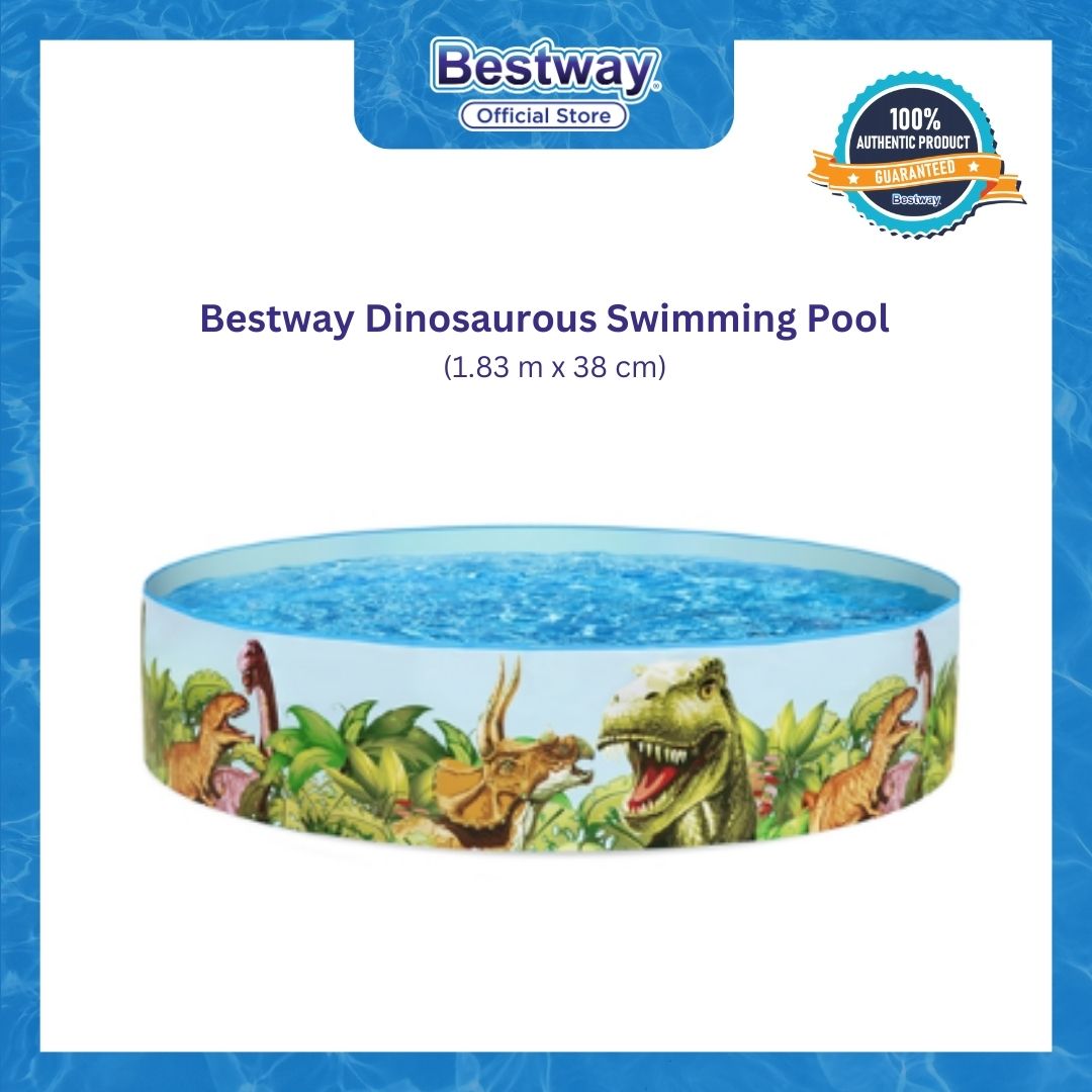 Bestway Dinosaurous Swimming Pool (6 feet by feet by 15 inches) - Main Image