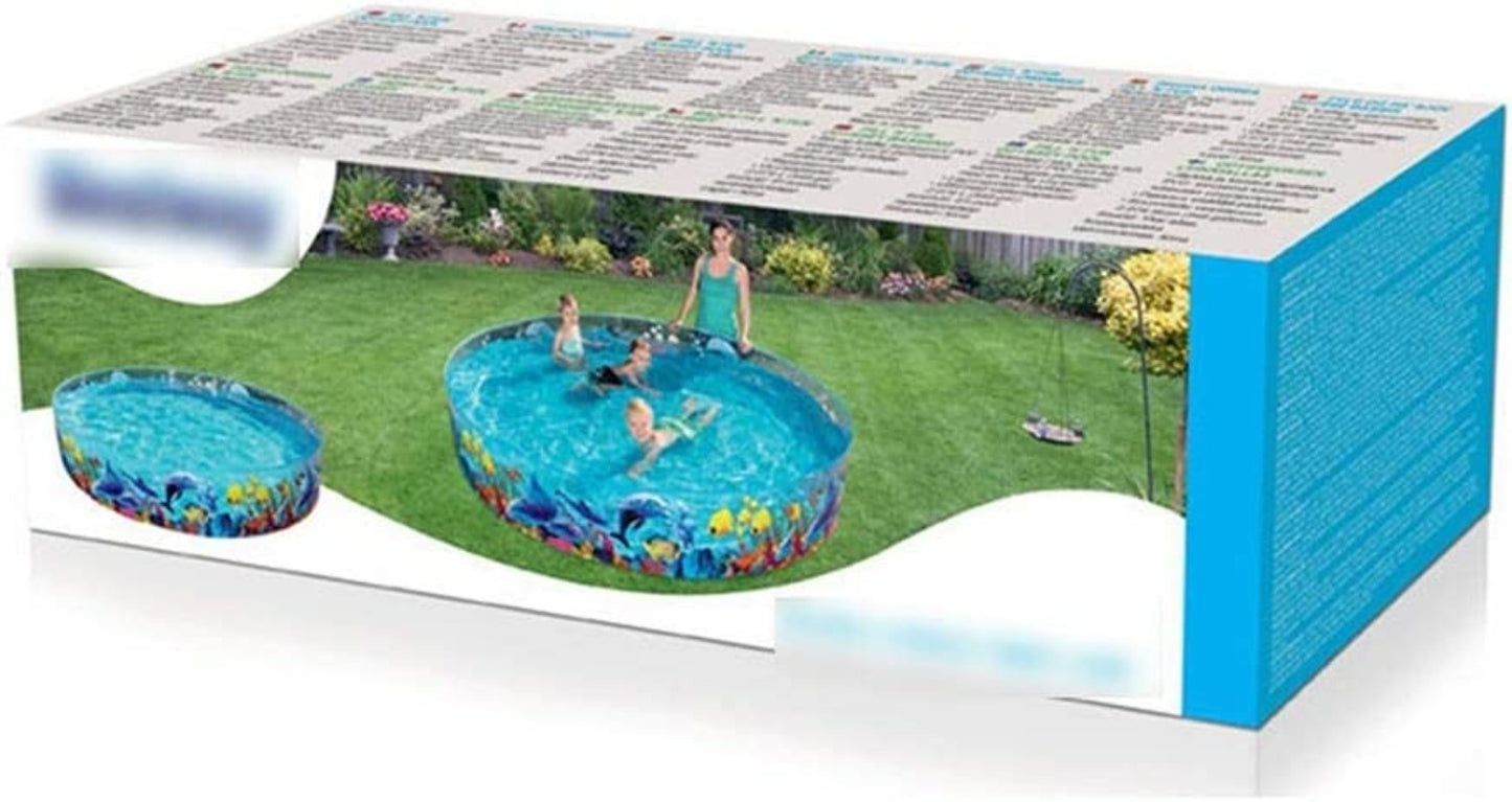 Bestway Sparkling Sea Swimming Pool (48 inches by 48 inches by 10 inches)