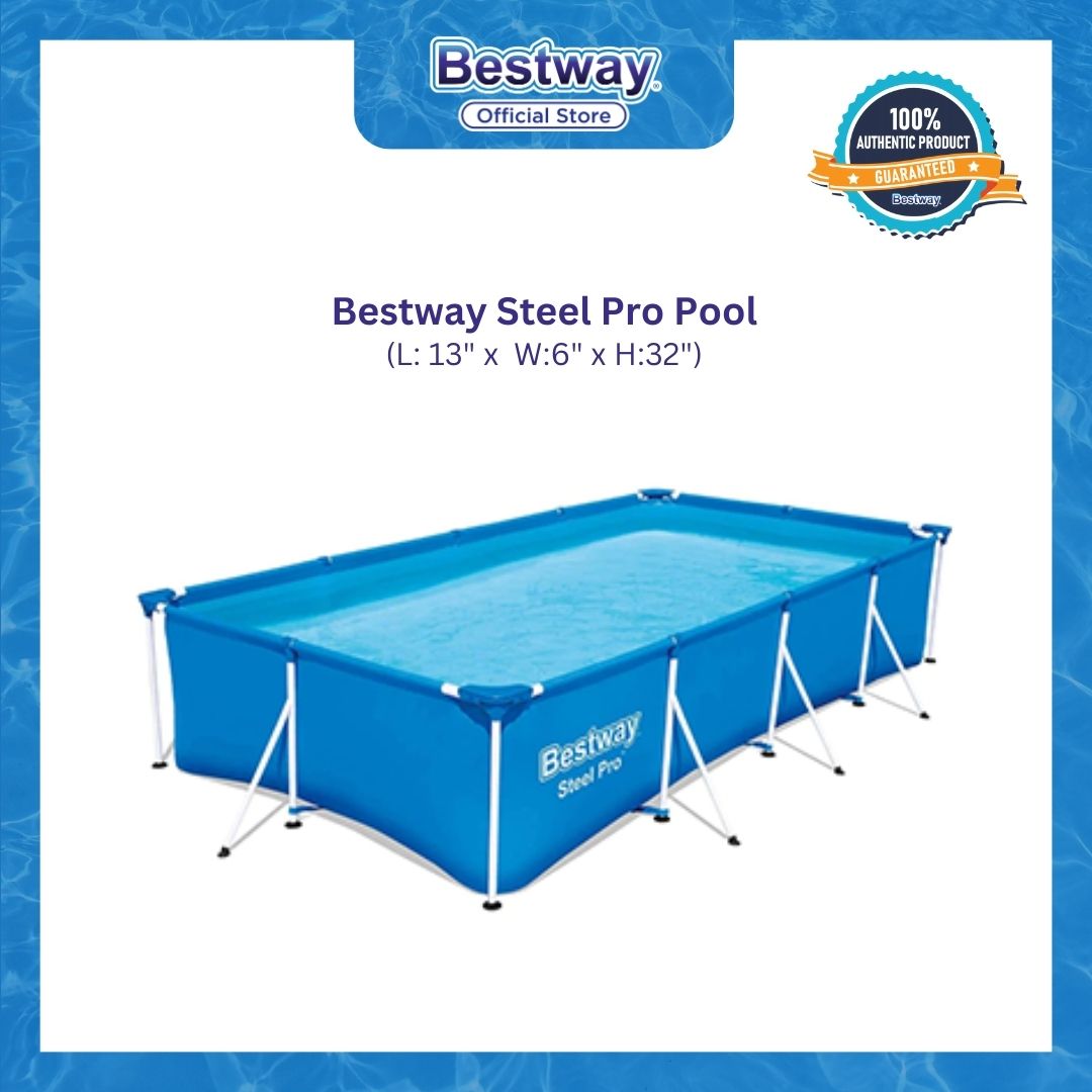 Bestway Steel Pro Pool (13'1" x 6'11" x 32")