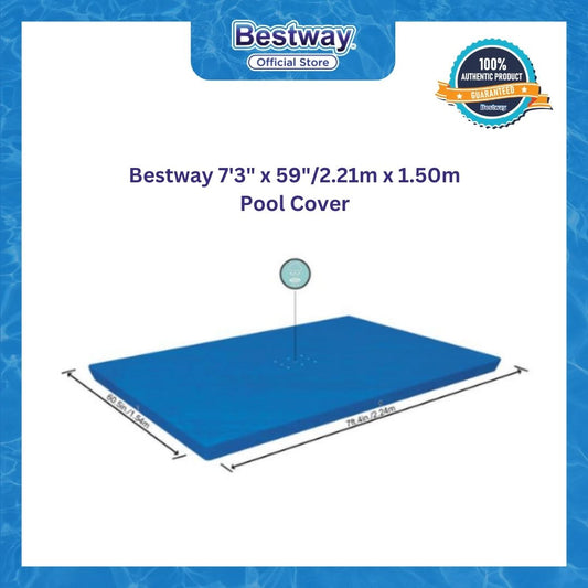 Bestway 7'3" x 59"/2.21m x 1.50m Pool Cover (for 56401)