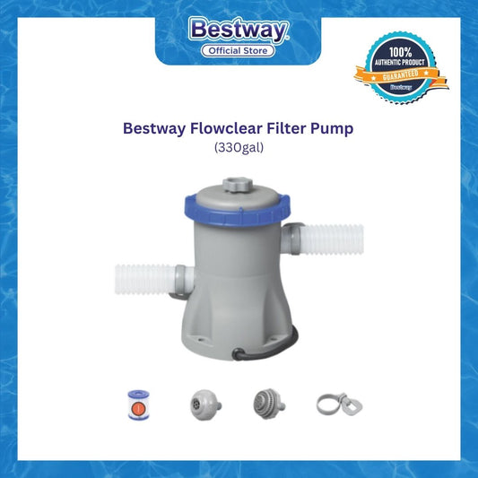 Bestway Flowclear Filter Pump (330 Gal)