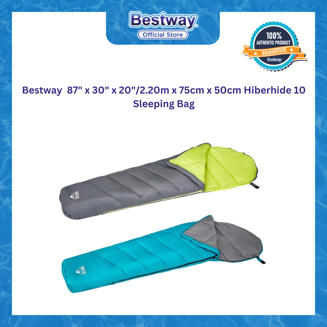 Bestway 87" x 30" x 20"/2.20m x 75cm x 50cm Hiberhide 10 Sleeping Bag