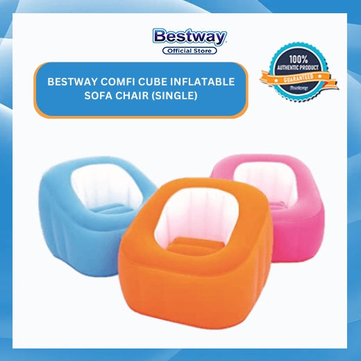 Bestway Comfi Cube Inflatable Sofa Chair (Single)