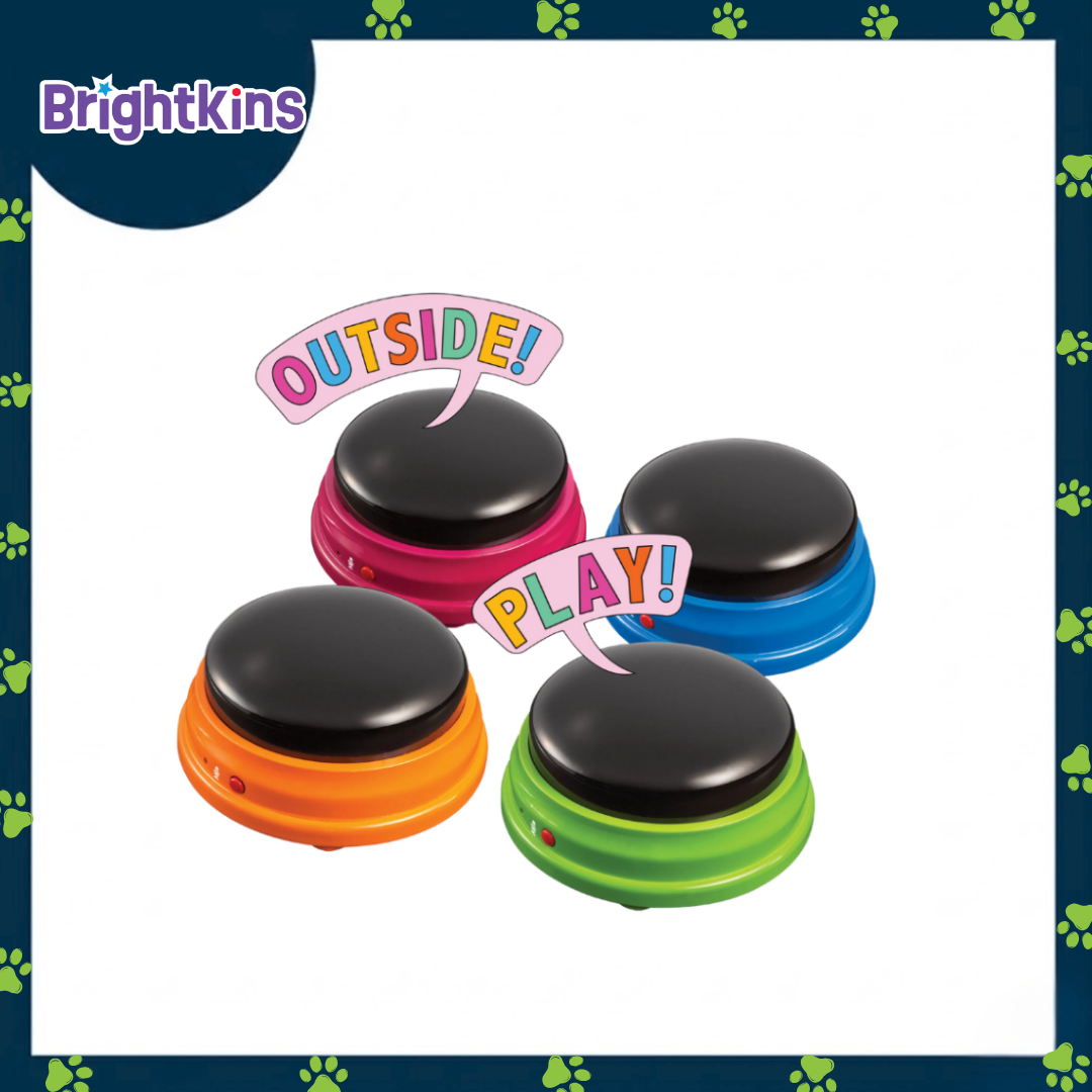 Ogapets Brightkins Hunger for Words: Talking Pet Starter Set - Durable, Interactive Mental Stimulation, Training & Enrichment Tools