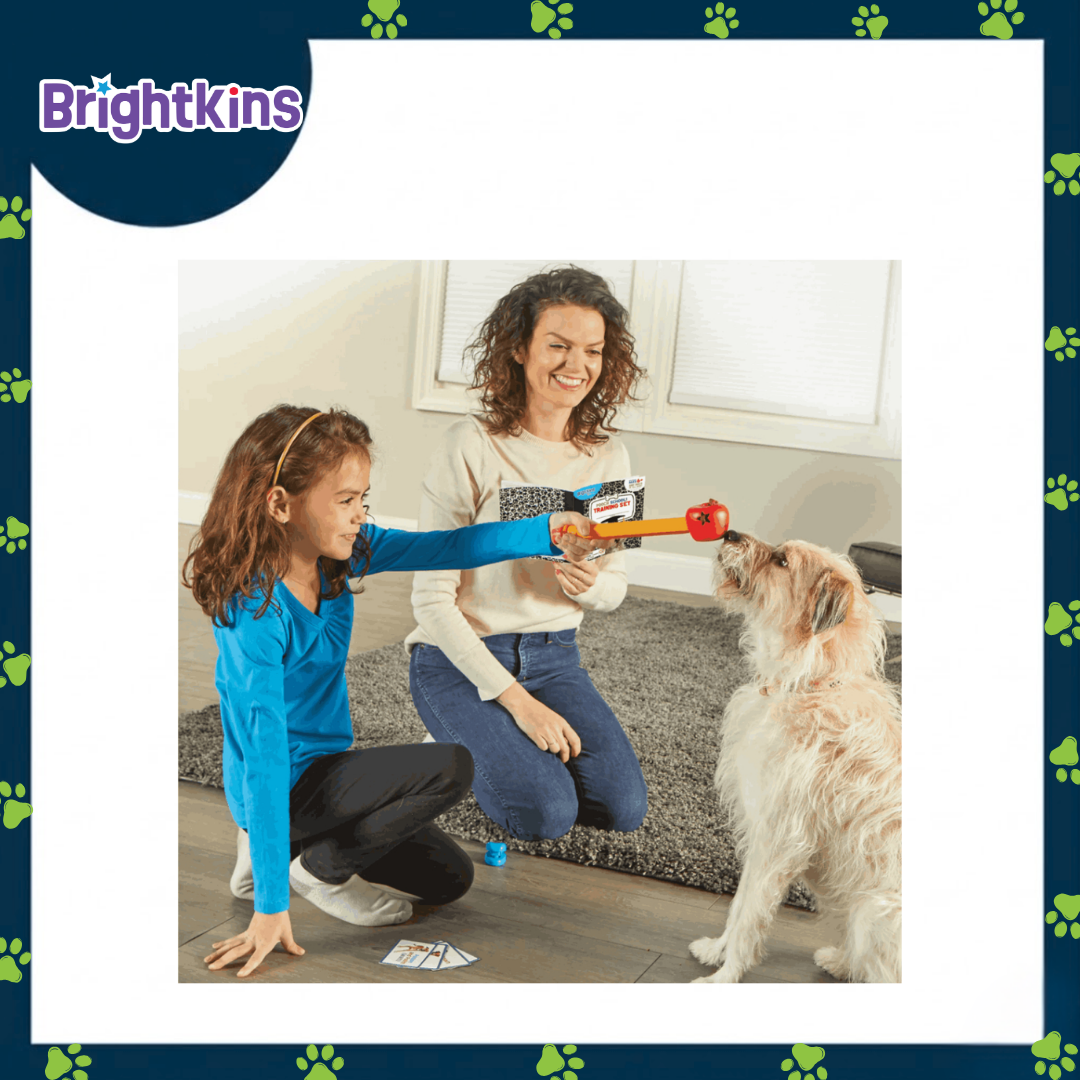 Ogapets Brightkins Pooch School Training Set - Family-Friendly Kit with Interactive Toys & Professional-Grade Tools for Dog Commands