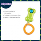 Ogapets Brightkins Smarty Pooch Training Clicker - Bone Design, Durable Plastic with Coil Bracelet, Essential Puppy & Older Dog Tool