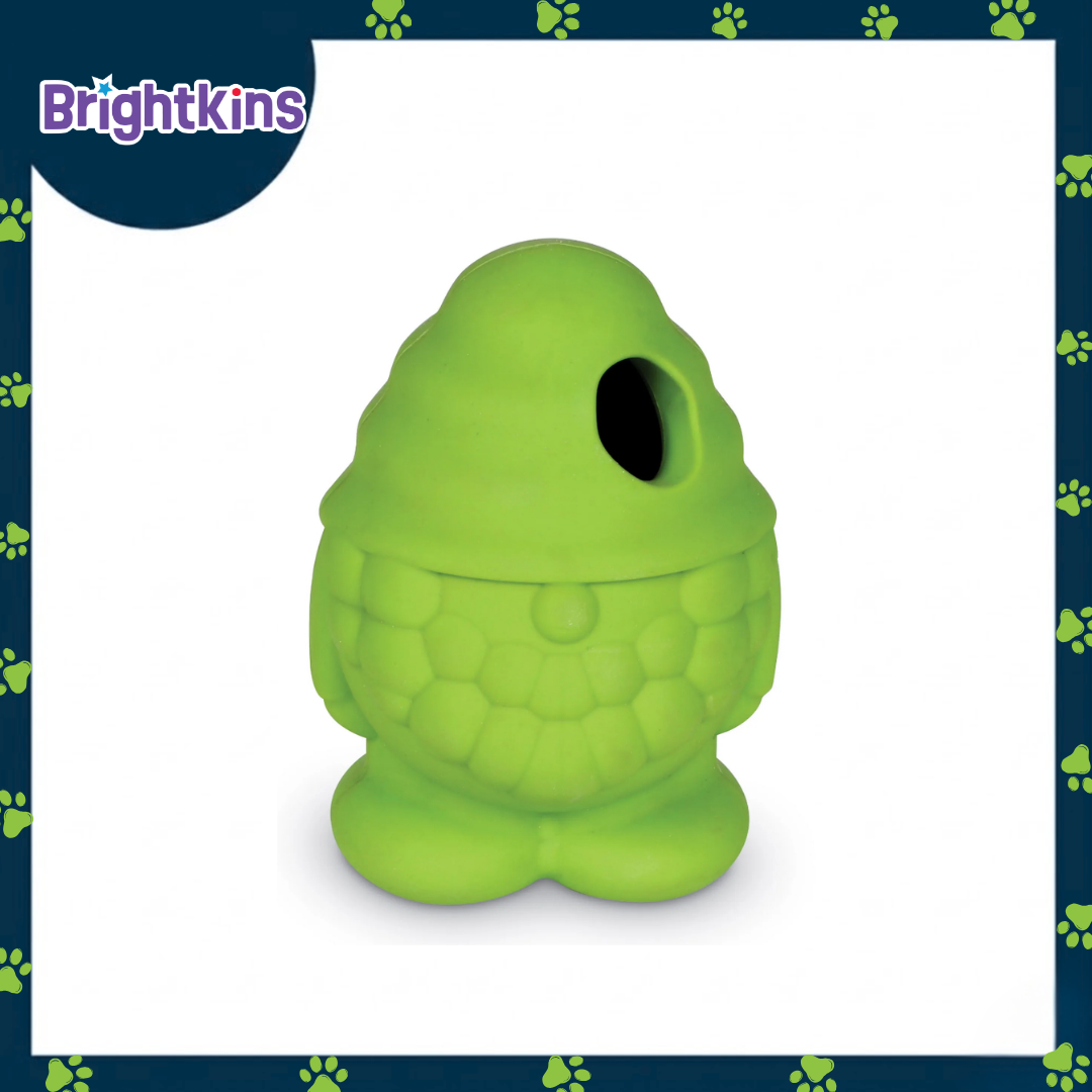 Ogapets Brightkins Small Gnome Treat Dispenser - Durable, Non-toxic Rubber, Easy-to-clean, BPA-free Materials For Small to Medium Dogs