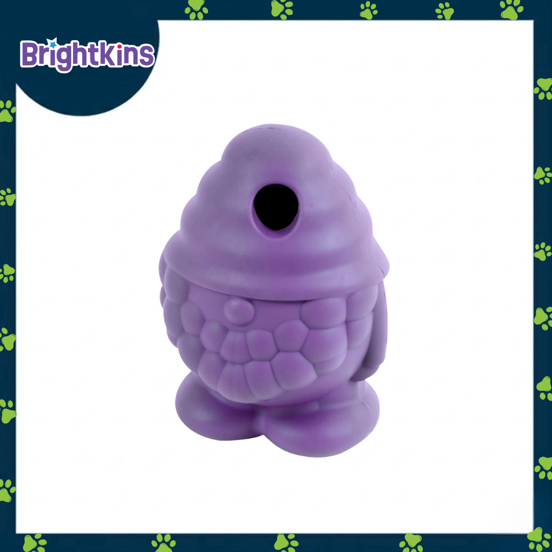 Ogapets Brightkins Tough & Tumble Treat Dispenser Large Gnome Interactive Mealtime Enrichment for Dogs with Mental Stimulation and Slow Feeding Function
