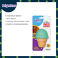 Ogapets Brightkins Large Ice Cream Treat Dispenser - BPA-Free & Easy to Clean, Interactive Pet Toy for All Dog Breeds