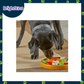 Ogapets Brightkins Pizza Party Treat Puzzle - Interactive Dog Toy with 12 Hidden Compartments for Mental Stimulation and Slow Feeding
