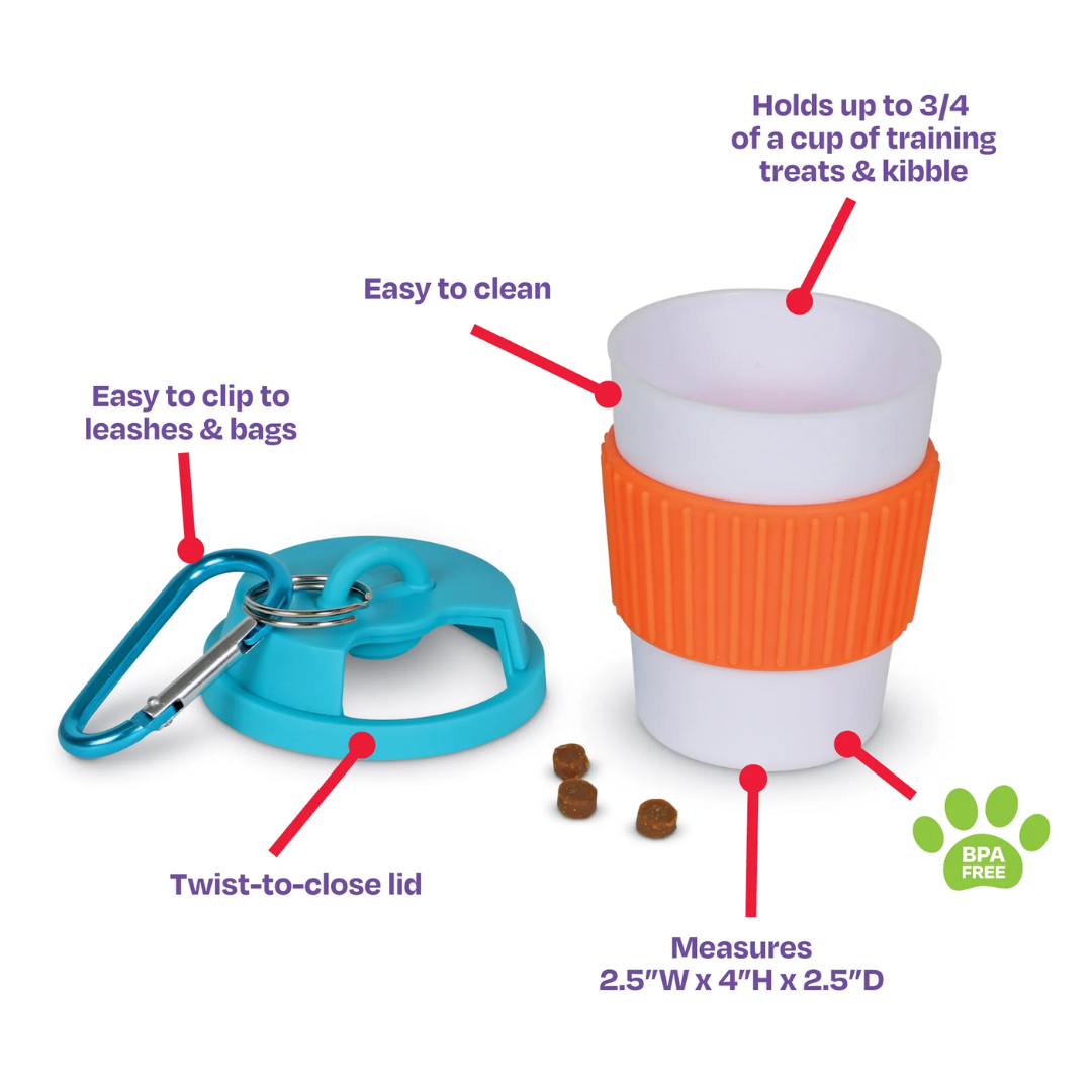 Brightkins Let's Go Treat Holder Coffee Cup