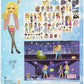 BESTIES Dress me up stickerbook A4, 10 sheets