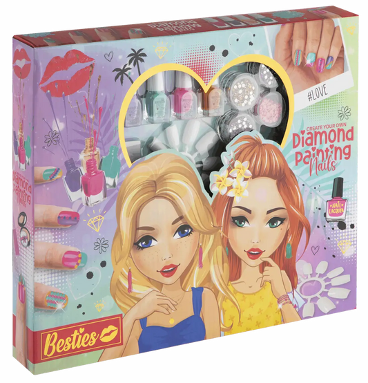 BESTIES Diamond Painting Nail set (30x25cm)