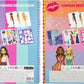 BESTIES Fashion design book A4 incl stickers&stencils,2ass