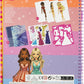 BESTIES Fashion design book A4 incl stickers&stencils,2ass