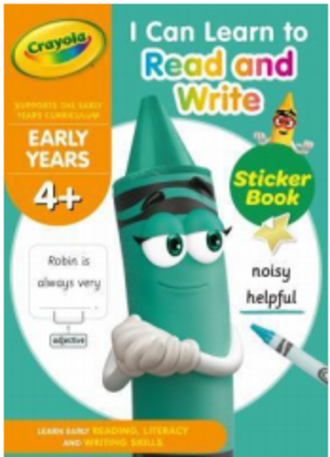 Centrum Crayola 4+ – I Can Learn to Read and Write