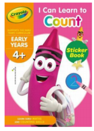 Centrum Crayola 4+ – I Can Learn to Count