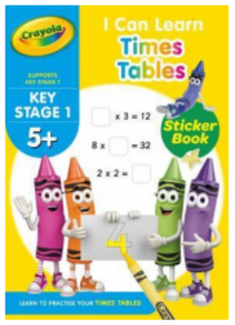 Centrum Crayola 5+ – I Can Learn Times Tables